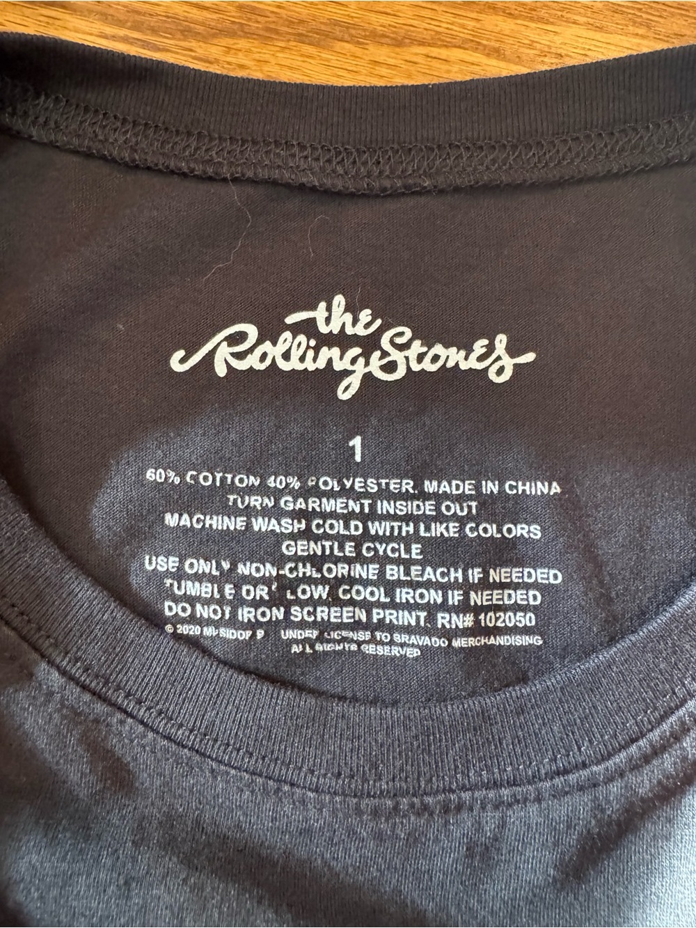 torrid Black Rolling Stones Leopard Tongue Graphic Tee - Picture 3 of 3